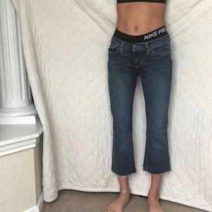Abercrombie and Fitch dark jeans